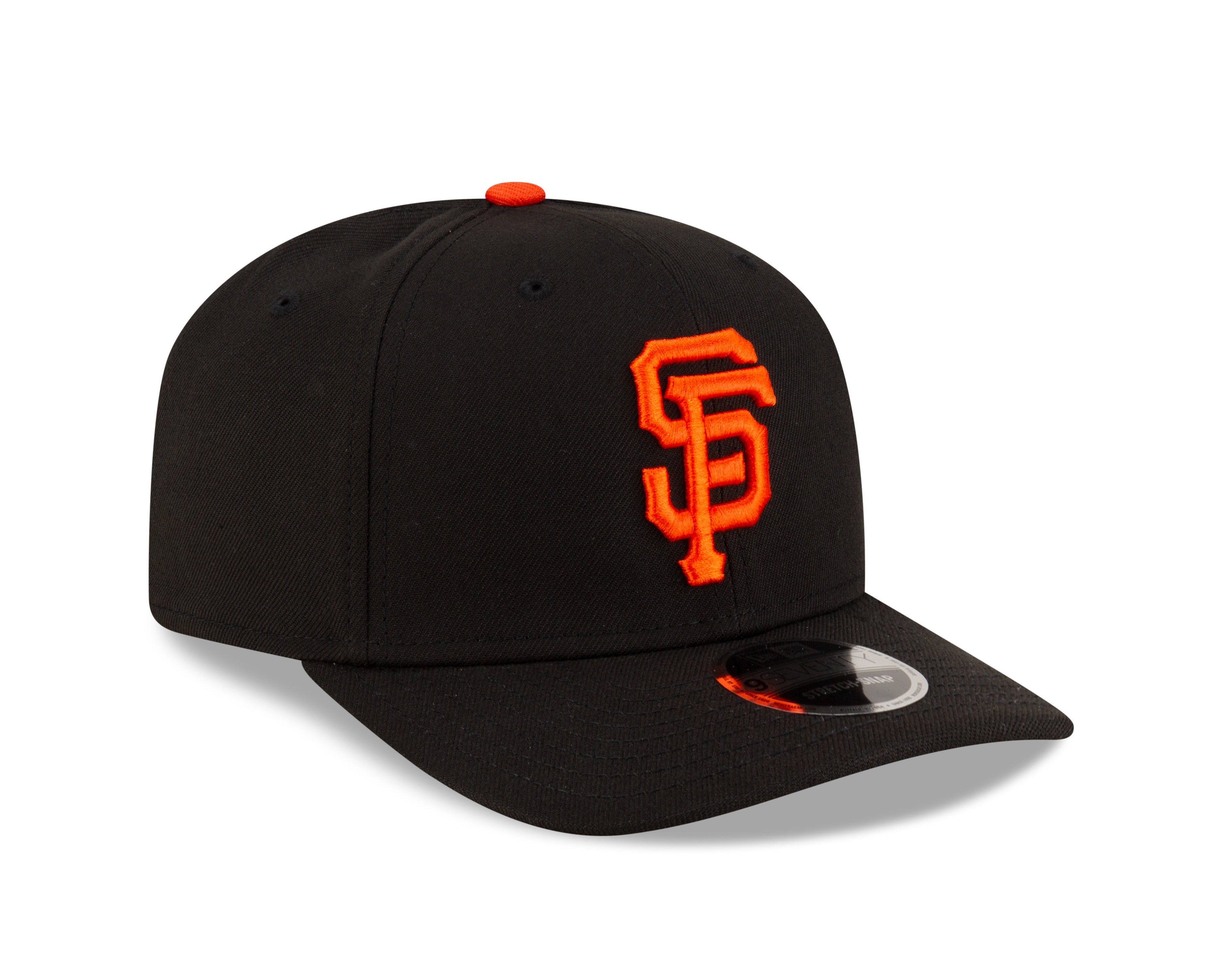 San Francisco Giants New Era Player Replica 9SEVENTY Stretch Snap Adjustable Hat Official Team Hat Sports Fan Cap Official NFL Team Hat Football Fan