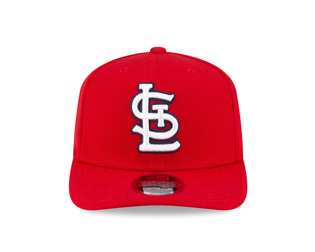 St Louis Cardinals Red New Era Player Replica 9SEVENTY Stretch Snap Adjustable Hat Official Team Hat Sports Fan Cap Official NFL Team Hat Football