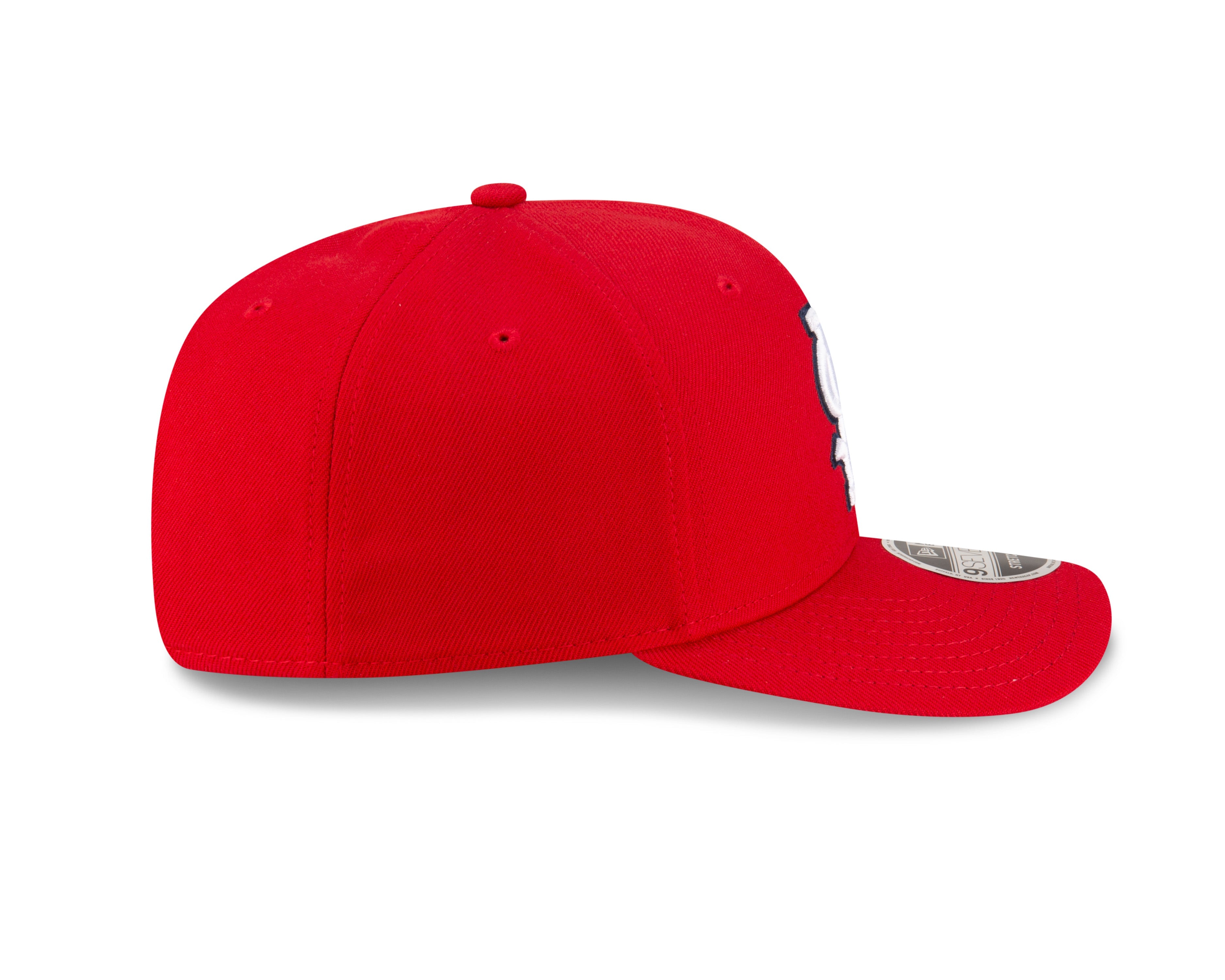 St Louis Cardinals Red New Era Player Replica 9SEVENTY Stretch Snap Adjustable Hat Official Team Hat Sports Fan Cap Official NFL Team Hat Football