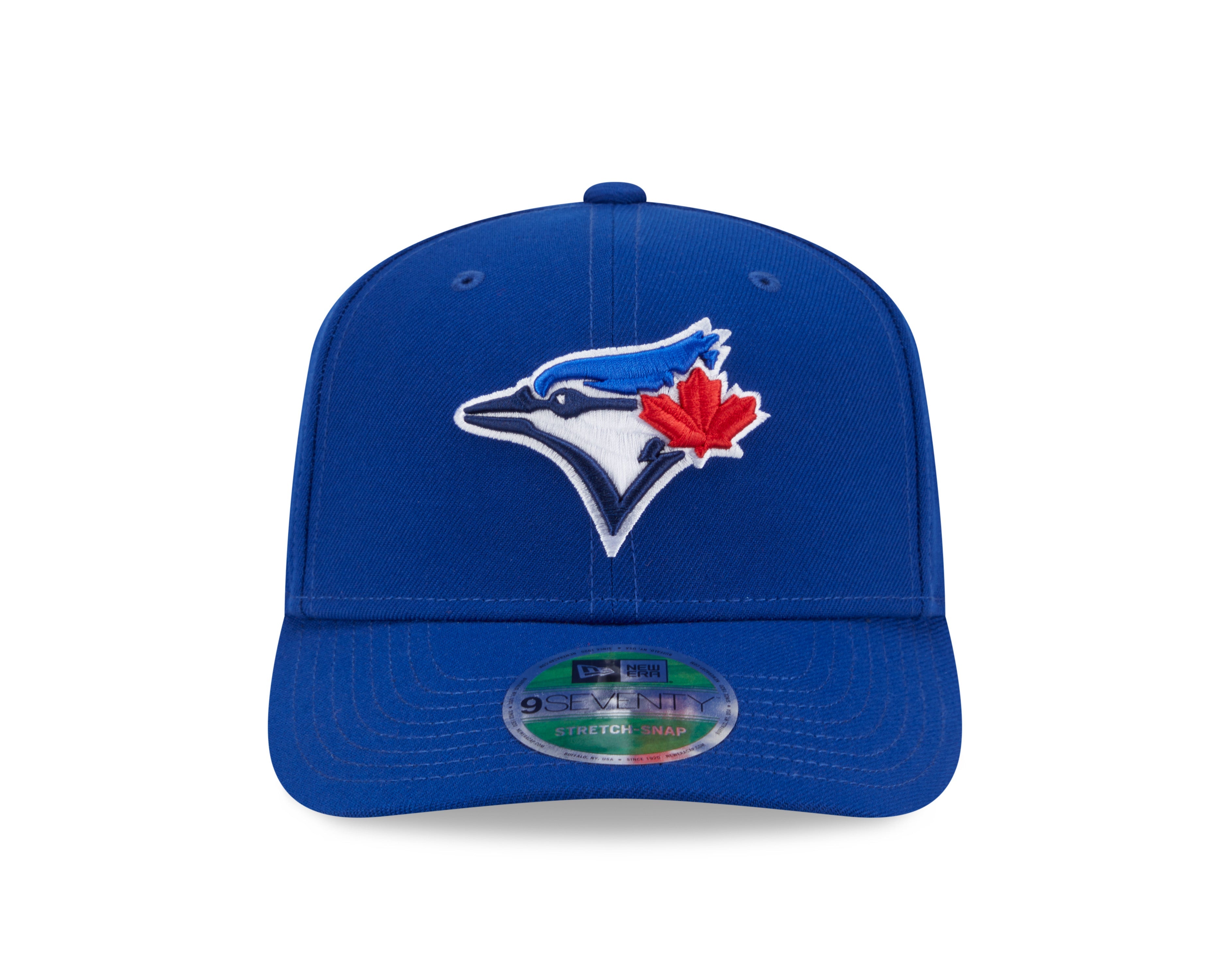Toronto Blue Jays Blue New Era Player Replica 9SEVENTY Stretch Snap Adjustable Hat Official Team Hat Sports Fan Cap Official NFL Team Hat Football