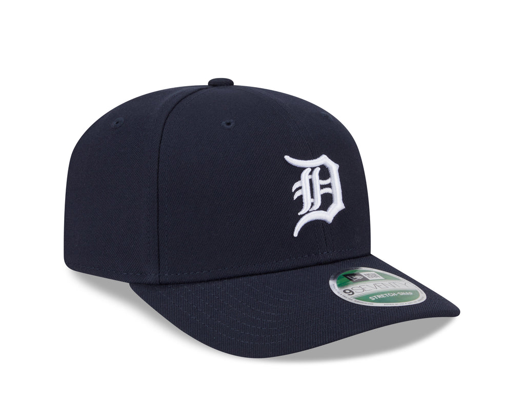 Detroit Tigers Navy New Era Player Replica 9SEVENTY Stretch Snap Adjustable Hat Official Team Hat Sports Fan Cap Official NFL Team Hat Football Fan