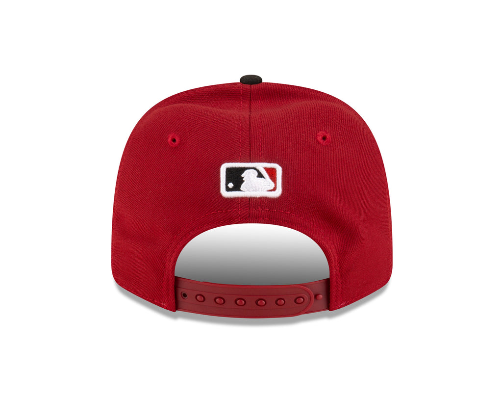 Arizona Diamondbacks Red New Era Player Replica 9SEVENTY Stretch Snap Adjustable Hat Official Team Hat Sports Fan Cap Official NFL Team Hat Football