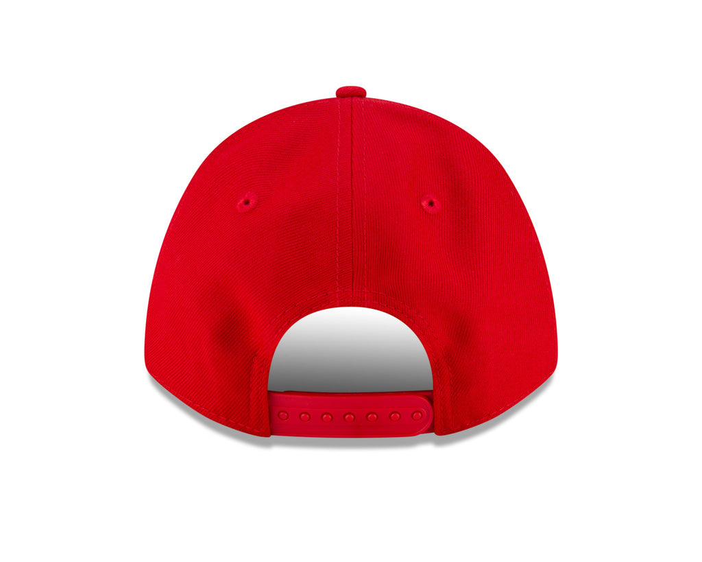 Philadelphia Phillies Red Fanatic New Era M-Crown 9FORTY Adjustable Hat Official Team Hat Sports Fan Cap Official NFL Team Hat Football Fan Cap