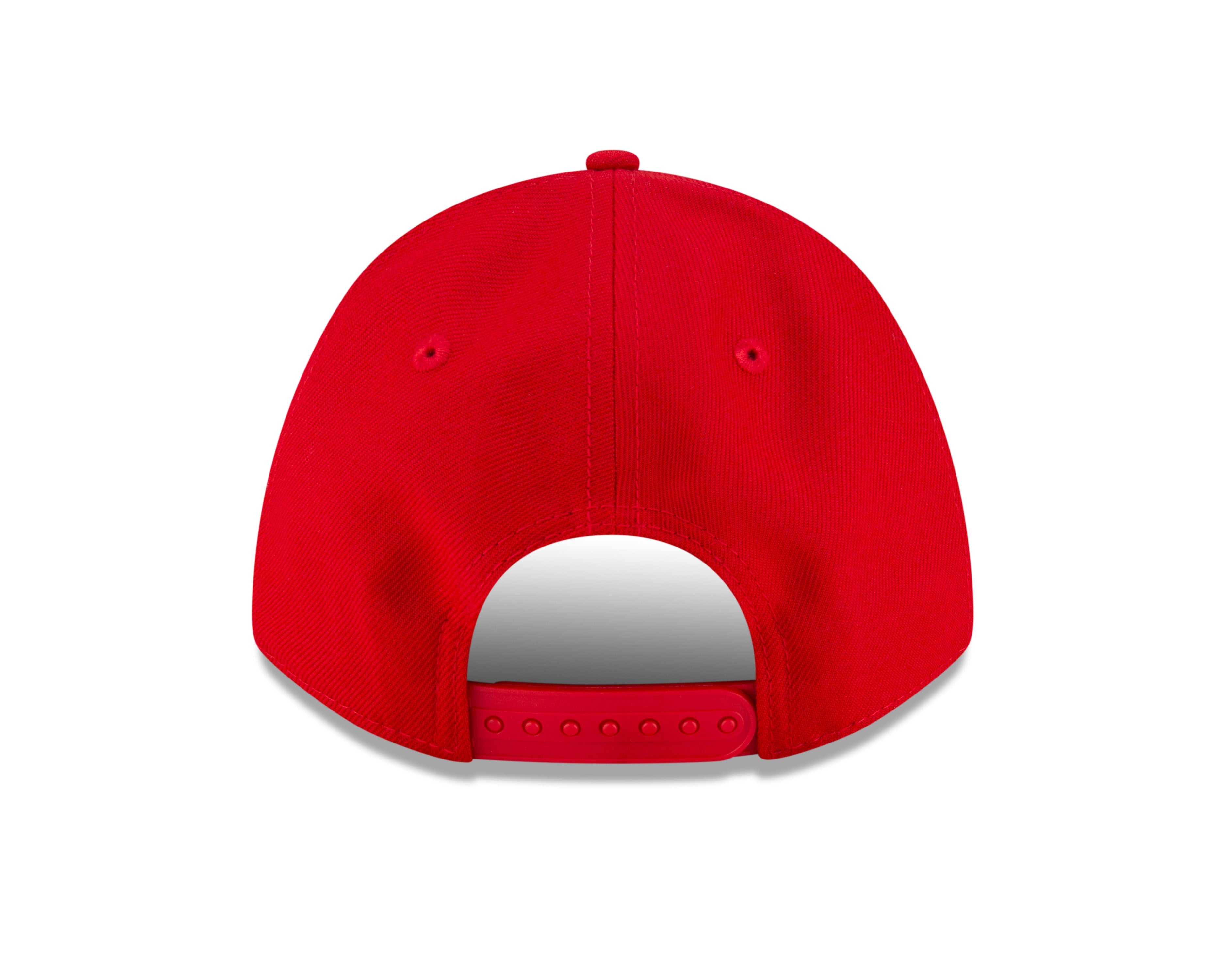Philadelphia Phillies Red Fanatic New Era M-Crown 9FORTY Adjustable Hat Official Team Hat Sports Fan Cap Official NFL Team Hat Football Fan Cap