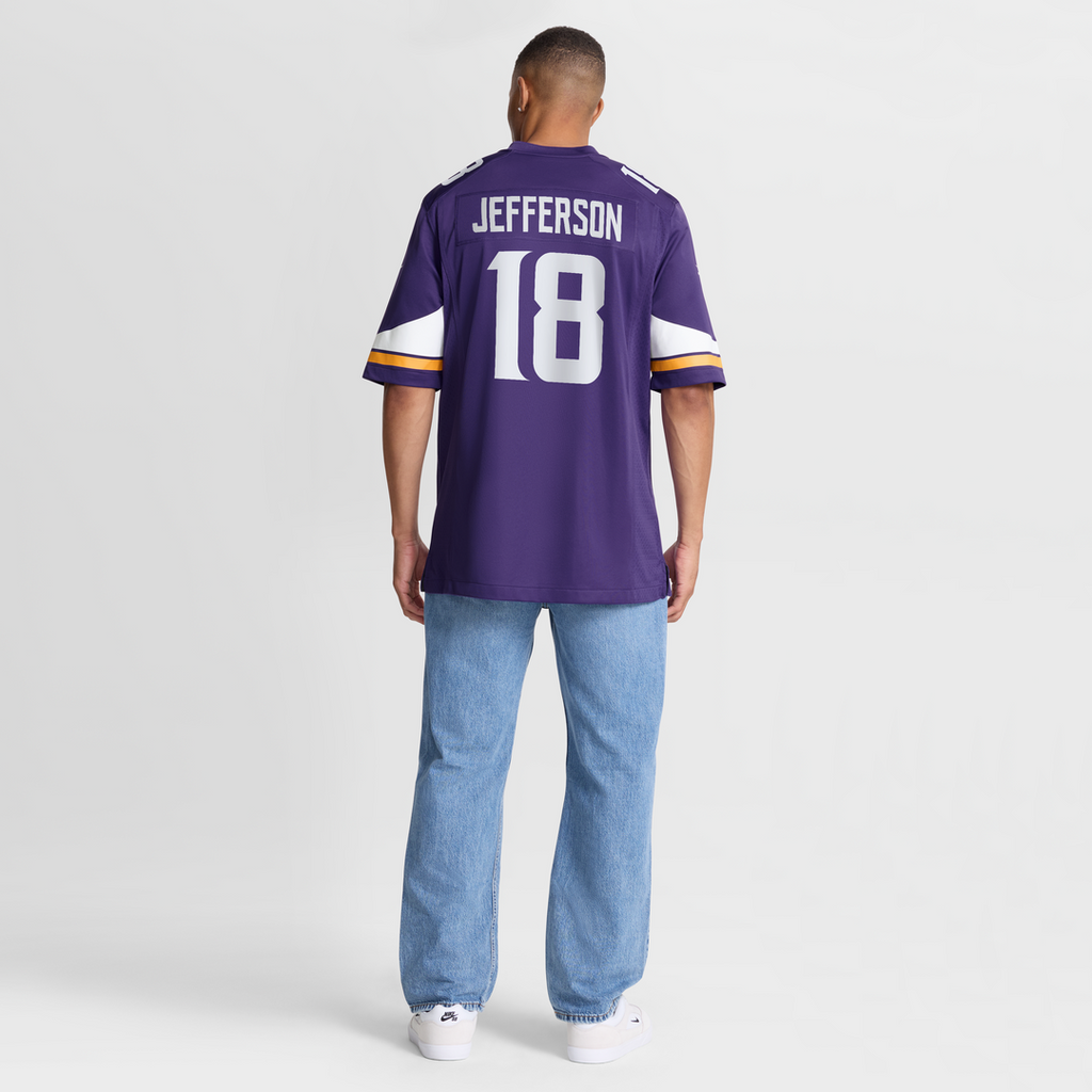 Justin Jefferson Minnesota Vikings Nike Game Player Jersey - White