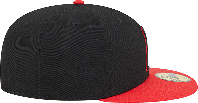 Chicago White Sox New Era 2025 City Connect Alternate 59FIFTY Fitted Hat - Black Red Official Team Hat Sports Fan Cap Official NFL Team Hat Football
