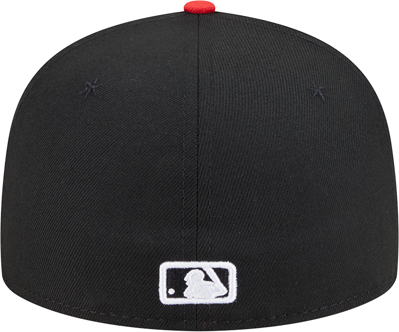Chicago White Sox New Era 2025 City Connect Alternate 59FIFTY Fitted Hat - Black Red Official Team Hat Sports Fan Cap Official NFL Team Hat Football