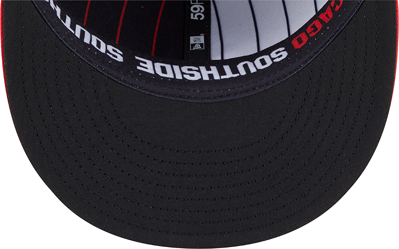 Chicago White Sox New Era 2025 City Connect Alternate 59FIFTY Fitted Hat - Black Red Official Team Hat Sports Fan Cap Official NFL Team Hat Football