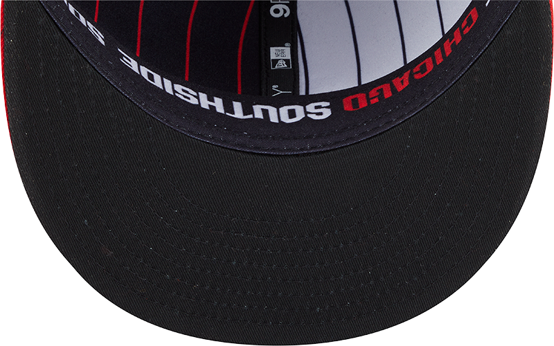 Chicago White Sox New Era 2025 City Connect Alternate 9FIFTY Snapback Hat - Red Black Official Team Hat Sports Fan Cap Official NFL Team Hat Football
