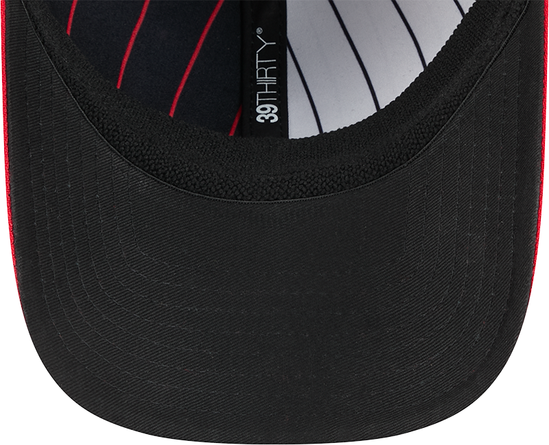 Chicago White Sox 2025 City Connect Alternate Black Red New Era 39THIRTY Flex Fit Hat Official Team Hat Sports Fan Cap Official NFL Team Hat Football