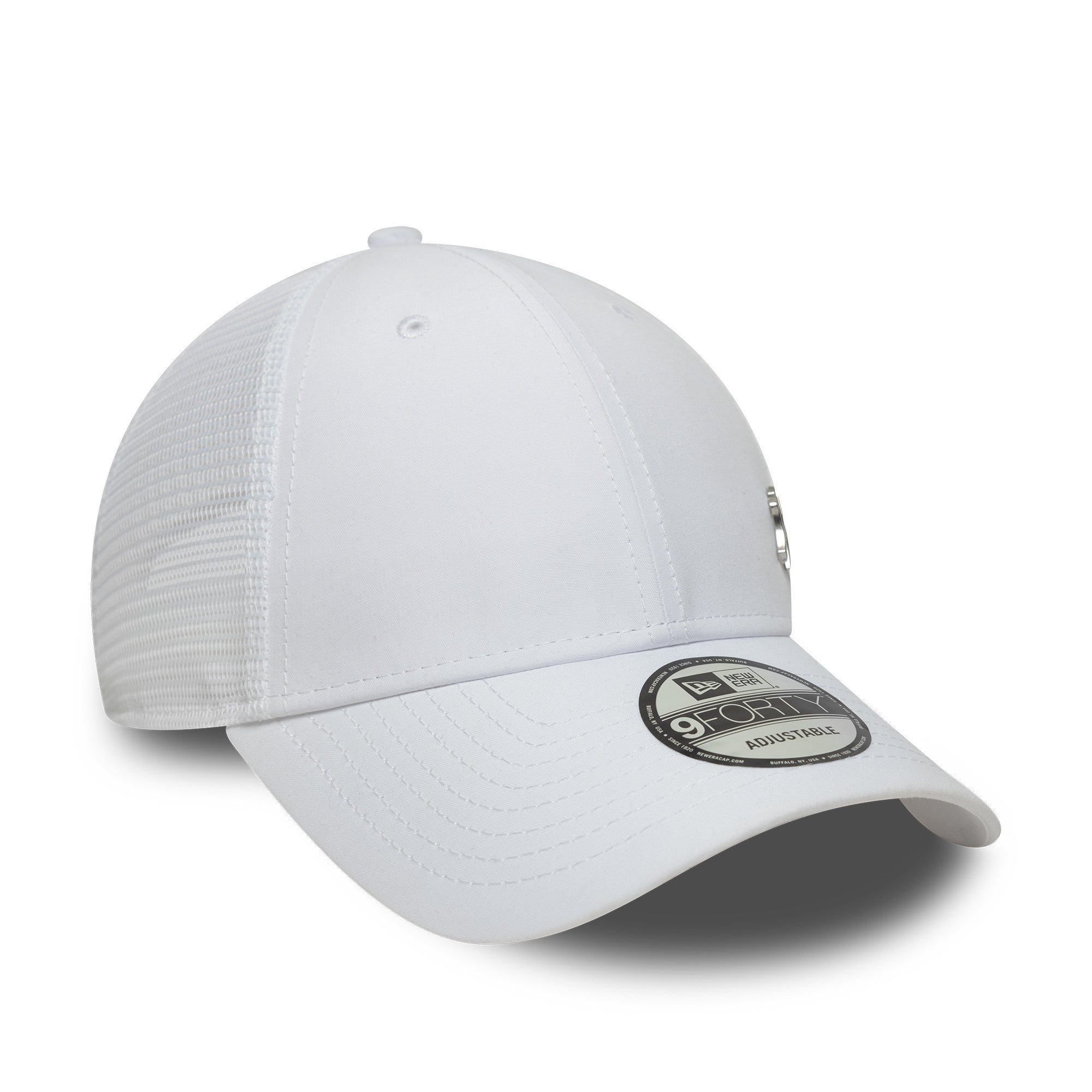 New York Yankees MLB Flawless 9forty Trucker Snapback White Official Team Hat Sports Fan Cap Official NFL Team Hat Football Fan Cap