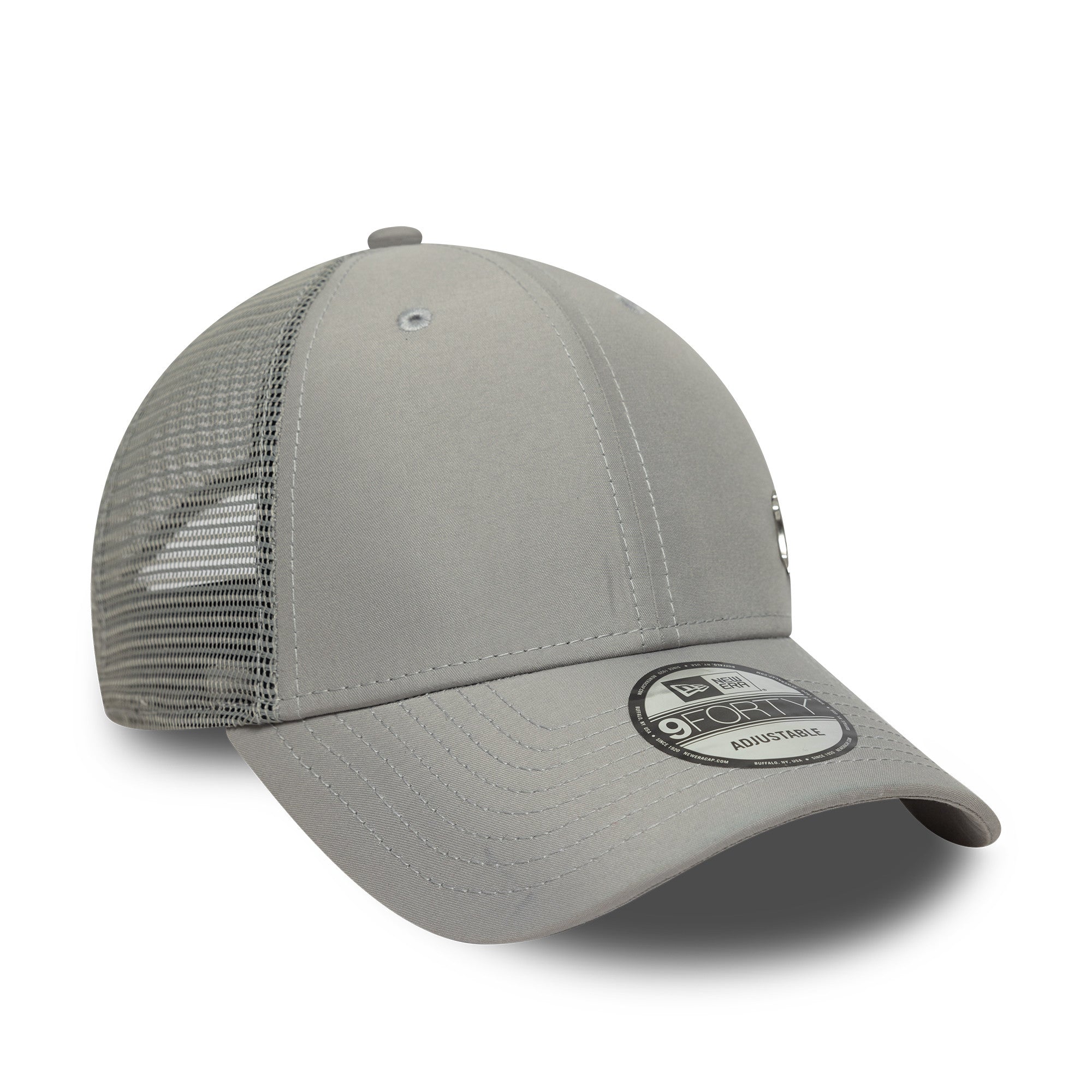 New York Yankees MLB Flawless 9Forty Trucker Grey Official Team Hat Sports Fan Cap Official NFL Team Hat Football Fan Cap