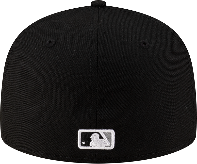 Chicago White Sox New Era 2025 City Connect Batting Practice Team Color 59FIFTY Fitted Hat -Black Official Team Hat Sports Fan Cap Official NFL Team