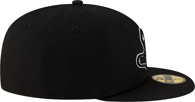 Chicago White Sox New Era 2025 City Connect Batting Practice Team Color 59FIFTY Fitted Hat -Black Official Team Hat Sports Fan Cap Official NFL Team