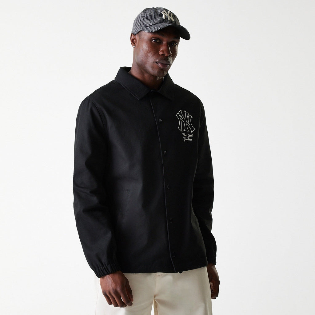 New York Yankees MLB Twill Coaches Jacket New Era Official Sports Fan Gear Official NFL Fan Gear Popular Style