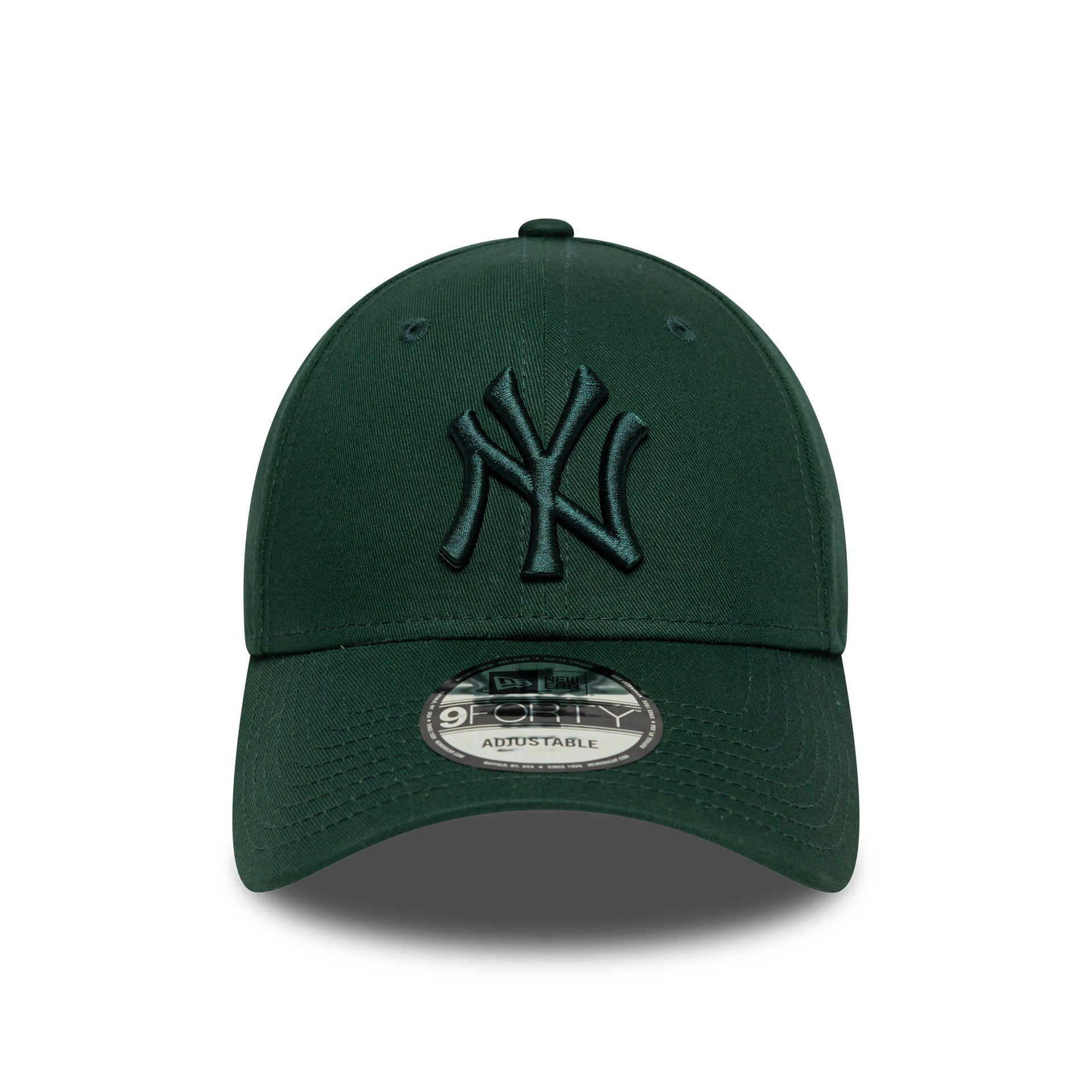 New York Yankees MLB League Essential 9FORTY Strapback New Era Green Official Team Hat Sports Fan Cap Official NFL Team Hat Football Fan Cap