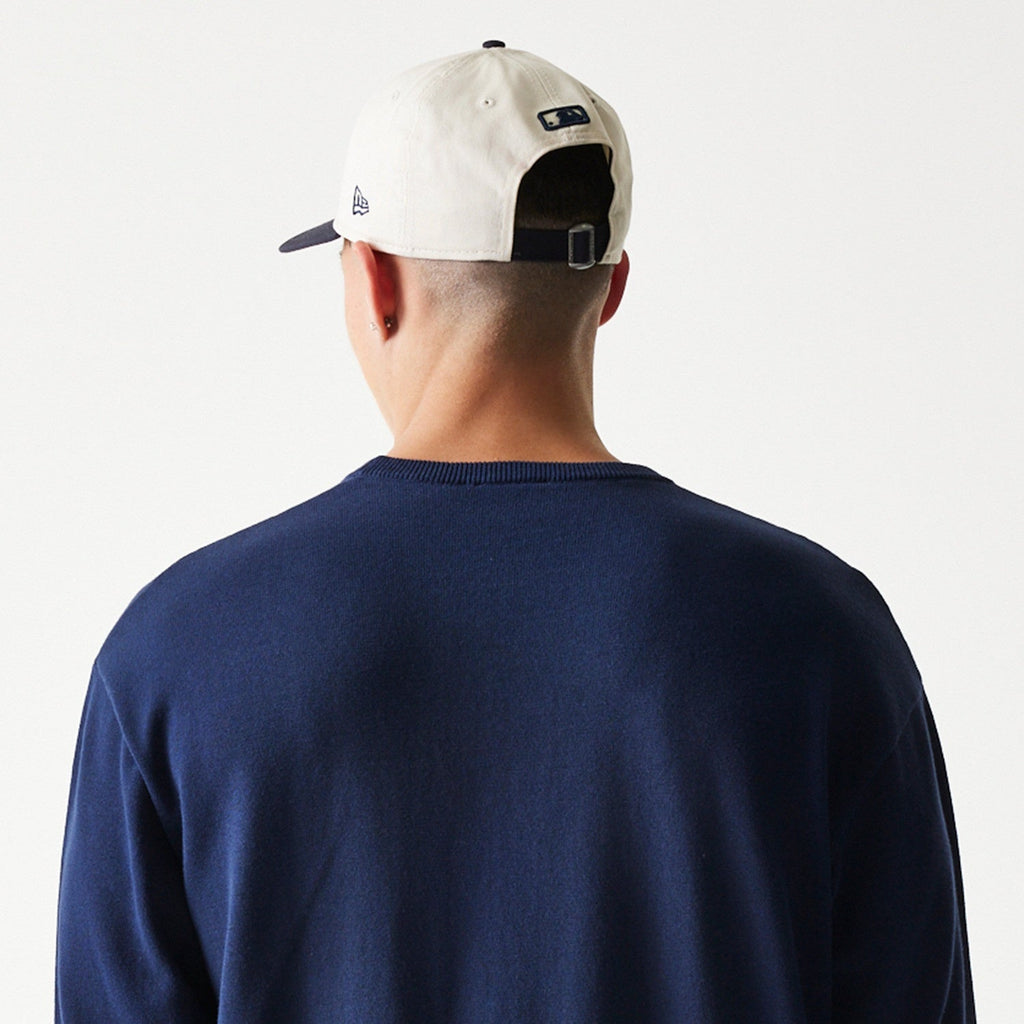 MLB Essential Knit Sweater New York Yankees Navy Official Sports Fan Gear Official NFL Fan Gear Popular Style