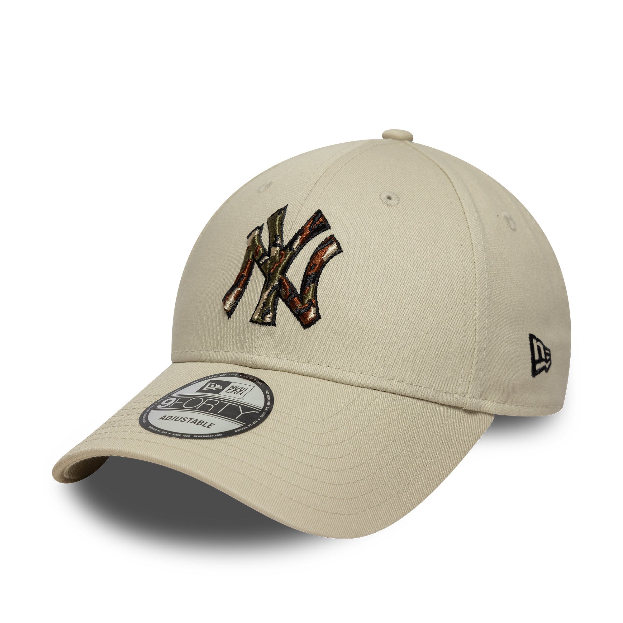 New York Yankees MLB 9FORTY Outline Strapback New Era Camo Official Team Hat Sports Fan Cap Official NFL Team Hat Football Fan Cap