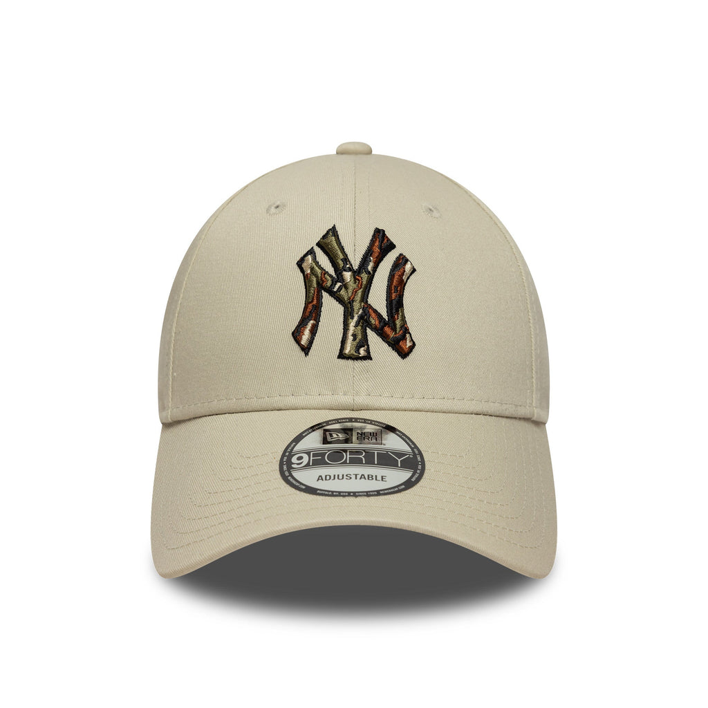 New York Yankees MLB 9FORTY Outline Strapback New Era Camo Official Team Hat Sports Fan Cap Official NFL Team Hat Football Fan Cap