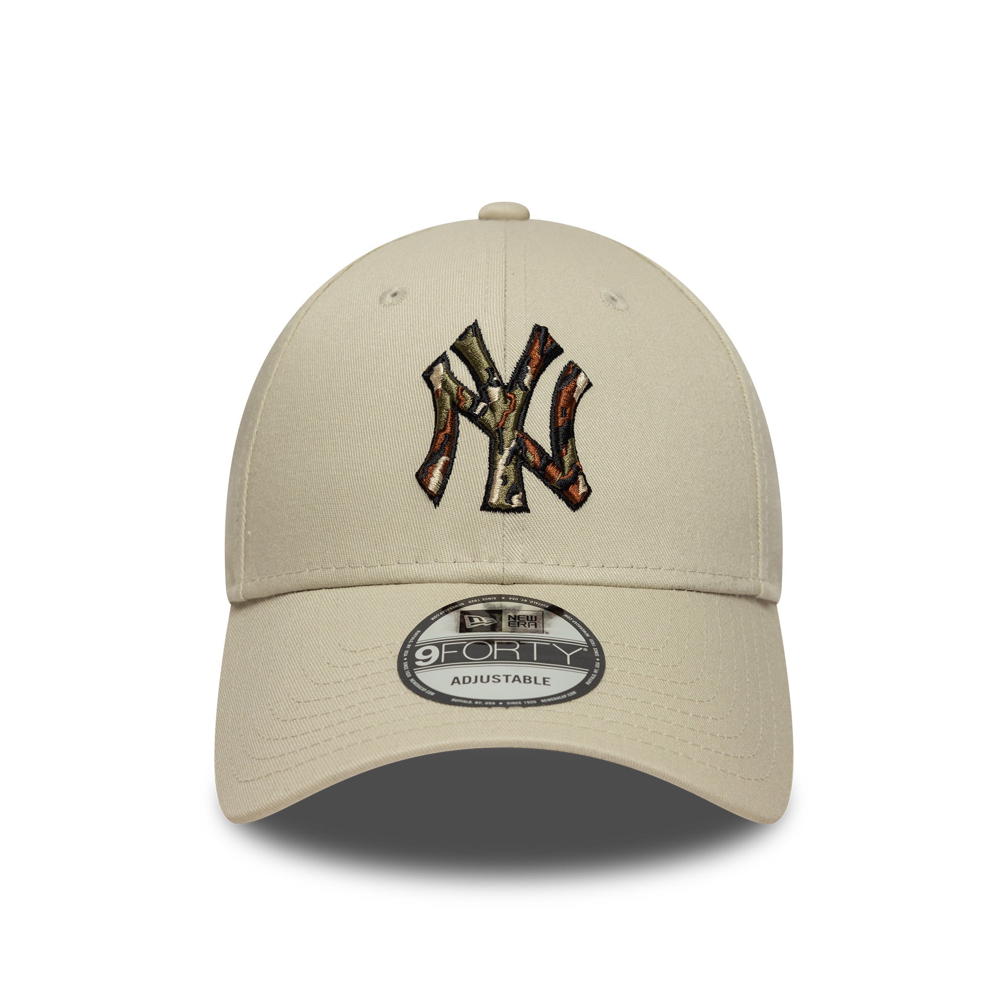 New York Yankees MLB 9FORTY Outline Strapback New Era Camo Official Team Hat Sports Fan Cap Official NFL Team Hat Football Fan Cap