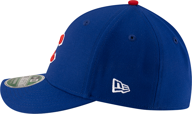 Chicago Cubs New Era M-Crown 39Thirty Player Replica Blue Flex Fit Hat Official Team Hat Sports Fan Cap Official NFL Team Hat Football Fan Cap