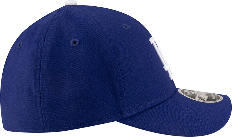 Los Angeles Dodgers New Era M-Crown 39Thirty Player Replica Blue Flex Fit Hat Official Team Hat Sports Fan Cap Official NFL Team Hat Football Fan Cap