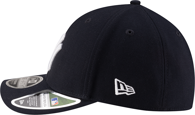 New York Yankees New Era M-Crown Player Replica 39Thirty Navy Flex Fit Hat Official Team Hat Sports Fan Cap Official NFL Team Hat Football Fan Cap