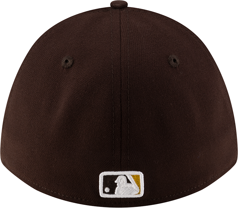San Diego Padres New Era M-Crown Player Replica 39Thirty Brown Flex Fit Hat Official Team Hat Sports Fan Cap Official NFL Team Hat Football Fan Cap