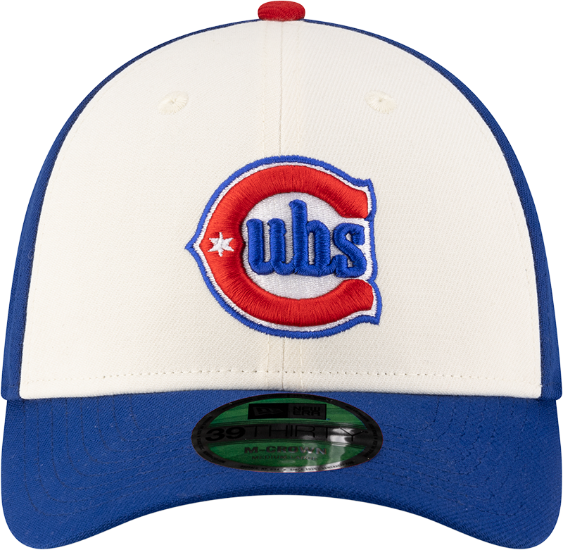 Kids Chicago Cubs New Era M-Crown 39Thirty Alternate 2 Player Replica Blue Flex Fit Hat Official Team Hat Sports Fan Cap Official NFL Team Hat