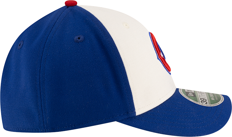 Kids Chicago Cubs New Era M-Crown 39Thirty Alternate 2 Player Replica Blue Flex Fit Hat Official Team Hat Sports Fan Cap Official NFL Team Hat