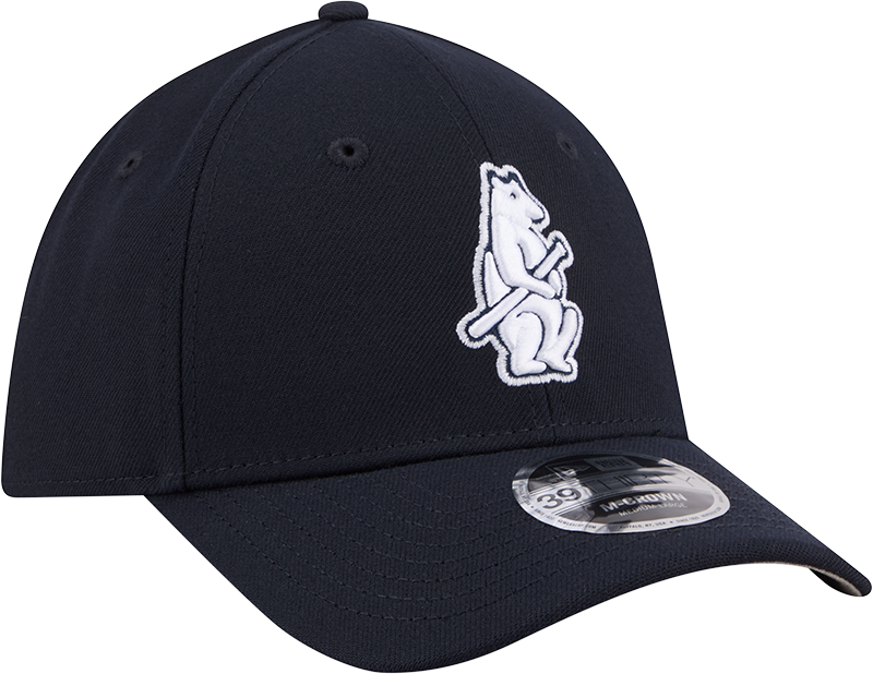 Chicago Cubs Cooperstown Collection 14 New Era M-Crown 39Thirty Navy Flex Fit Hat Official Team Hat Sports Fan Cap Official NFL Team Hat Football Fan