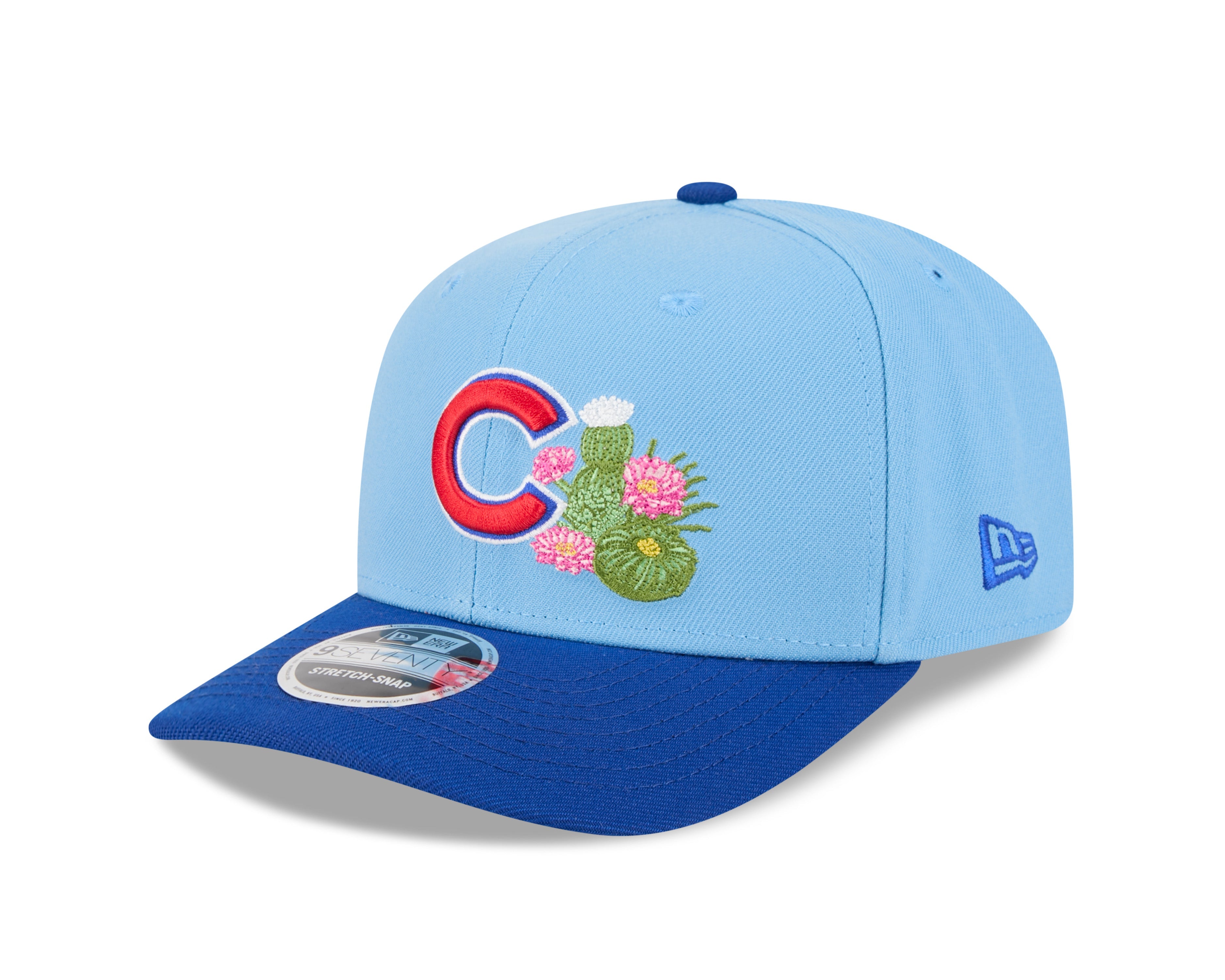 Chicago Cubs New Era 2026 Spring Training 9SEVENTY Stretch Snap Adjustable Hat - Blue Official Team Hat Sports Fan Cap Official NFL Team Hat Football