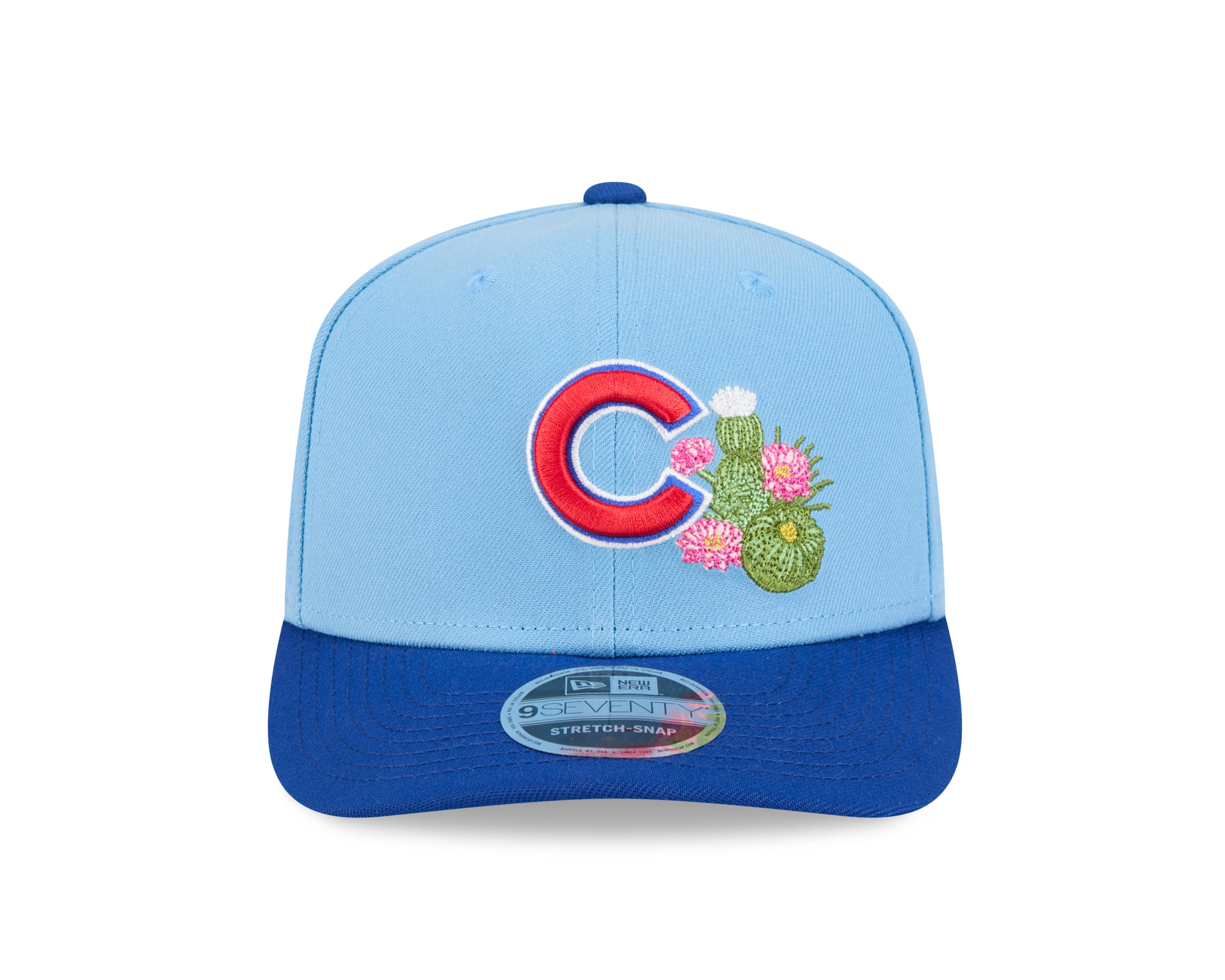 Chicago Cubs New Era 2026 Spring Training 9SEVENTY Stretch Snap Adjustable Hat - Blue Official Team Hat Sports Fan Cap Official NFL Team Hat Football