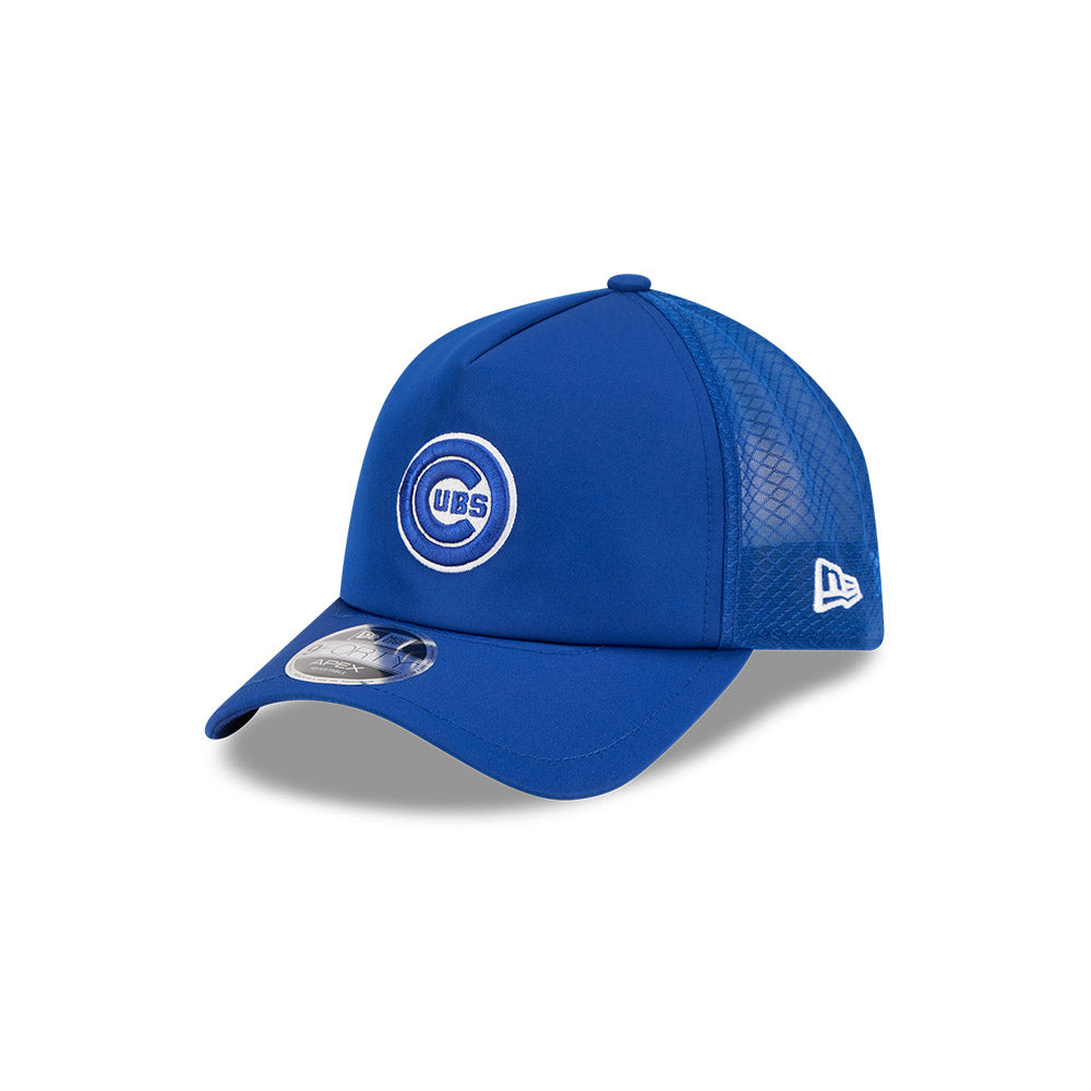 Chicago Cubs New Era 2026 Batting Practice 9Forty APEX Bullseye Logo Snap Adjustable Hat-Royal Official Team Hat Sports Fan Cap Official NFL Team Hat