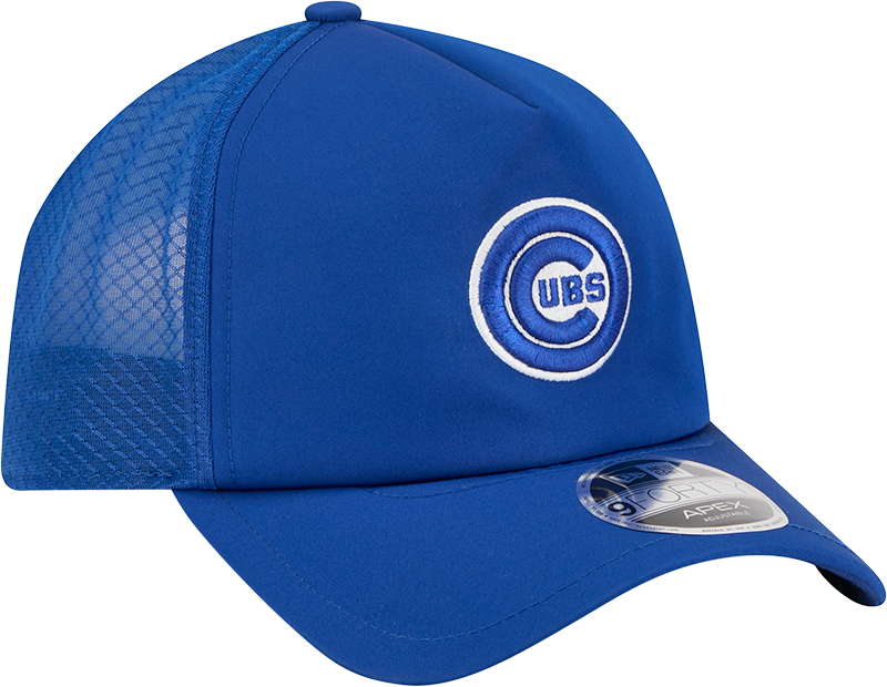 Chicago Cubs New Era 2026 Batting Practice 9Forty APEX Bullseye Logo Snap Adjustable Hat-Royal Official Team Hat Sports Fan Cap Official NFL Team Hat
