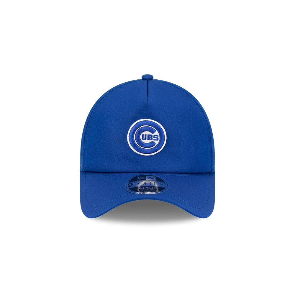 Chicago Cubs New Era 2026 Batting Practice 9Forty APEX Bullseye Logo Snap Adjustable Hat-Royal Official Team Hat Sports Fan Cap Official NFL Team Hat