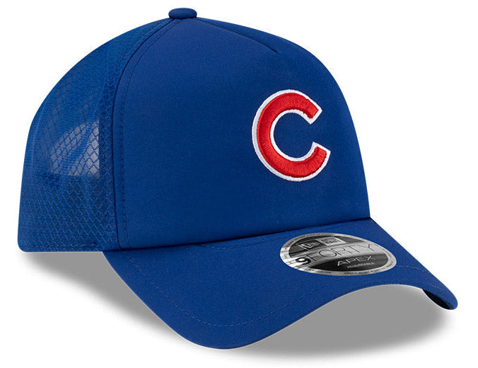 Chicago Cubs New Era 2026 Batting Practice 9Forty APEX C Logo Snap Adjustable Hat-Royal Official Team Hat Sports Fan Cap Official NFL Team Hat