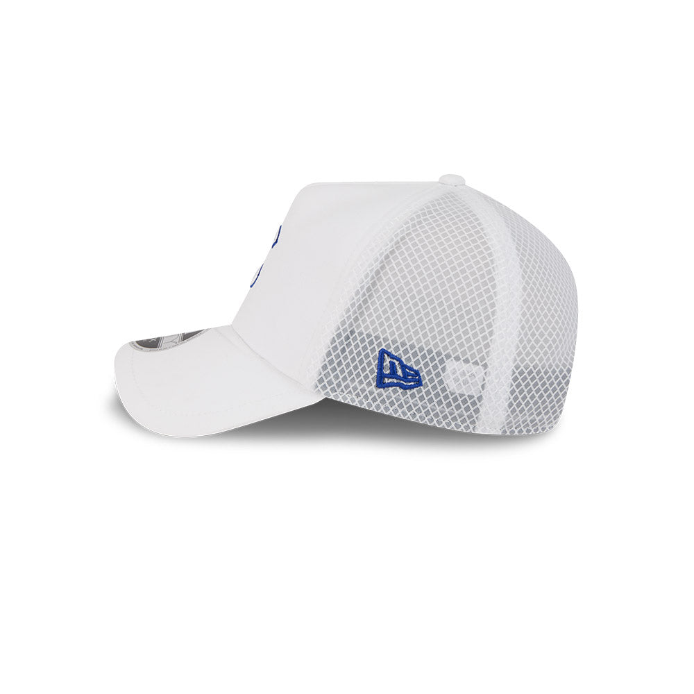 Chicago Cubs New Era 2026 Batting Practice 9Forty APEX C Logo Snap Adjustable Hat-White Official Team Hat Sports Fan Cap Official NFL Team Hat
