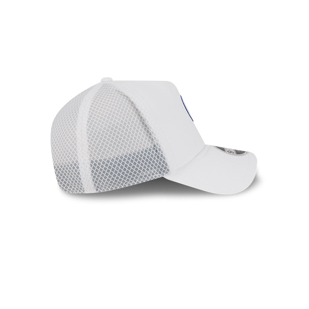 Chicago Cubs New Era 2026 Batting Practice 9Forty APEX C Logo Snap Adjustable Hat-White Official Team Hat Sports Fan Cap Official NFL Team Hat