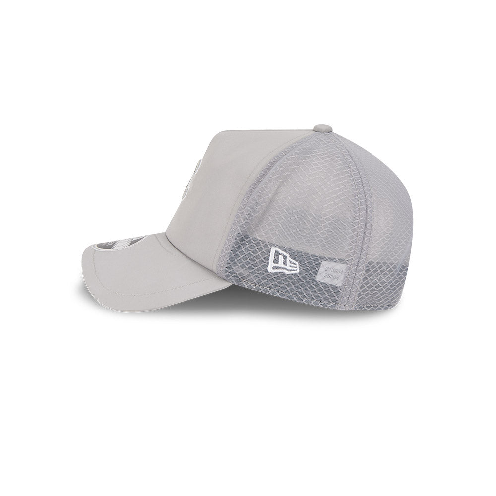 Chicago Cubs New Era 2026 Batting Practice 9Forty APEX C Logo Snap Adjustable Hat-Grey Official Team Hat Sports Fan Cap Official NFL Team Hat
