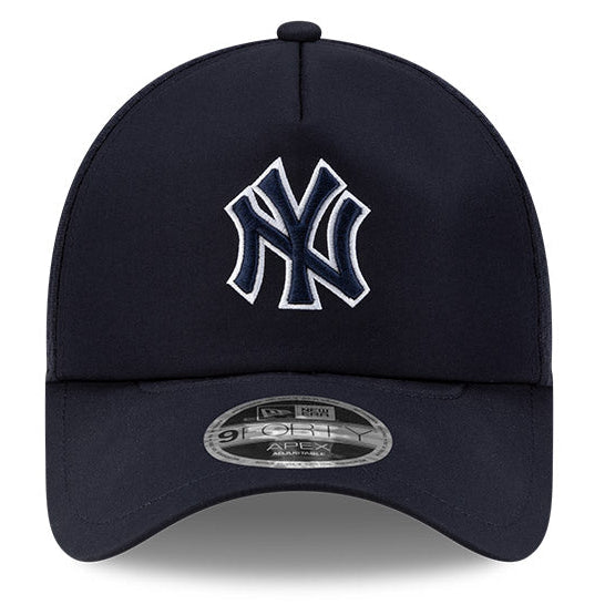 New York Yankees New Era Batting Practice 2026 9Forty APEX Snap Adjustable Hat-Navy Official Team Hat Sports Fan Cap Official NFL Team Hat Football