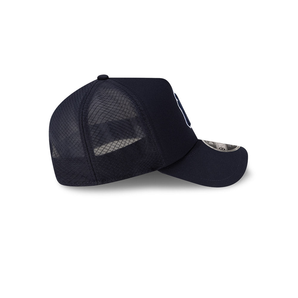 New York Yankees New Era Batting Practice 2026 9Forty APEX Snap Adjustable Hat-Navy Official Team Hat Sports Fan Cap Official NFL Team Hat Football