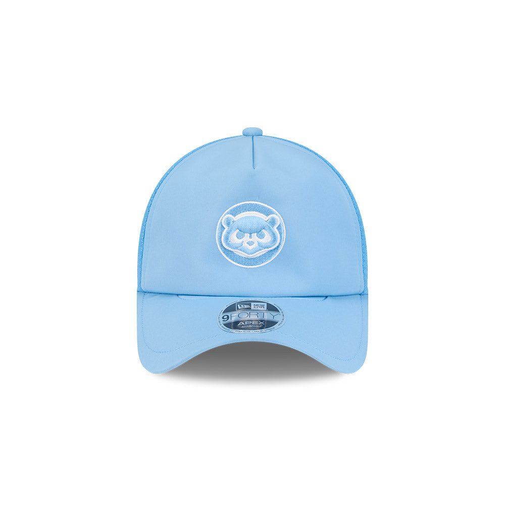 Chicago Cubs New Era 2026 Batting Practice 9Forty APEX 1984 Bear Logo Snap Adjustable Hat-Sky Blue Official Team Hat Sports Fan Cap Official NFL Team