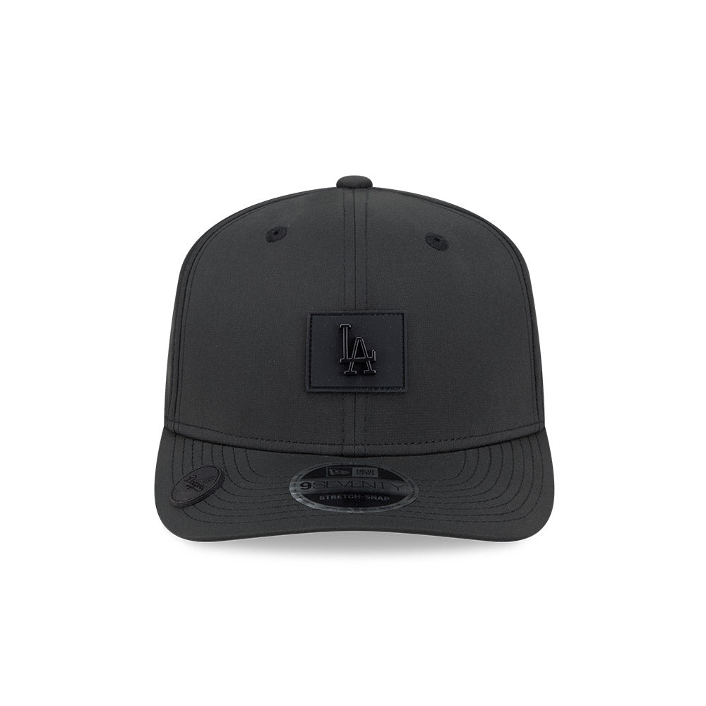 Los Angeles Dodgers New Era 2026 Clubhouse 9SEVENTY Stretch Snap Adjustable Hat-Black Tonal Official Team Hat Sports Fan Cap Official NFL Team Hat