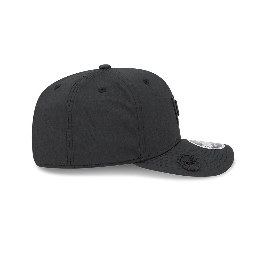 Los Angeles Dodgers New Era 2026 Clubhouse 9SEVENTY Stretch Snap Adjustable Hat-Black Tonal Official Team Hat Sports Fan Cap Official NFL Team Hat