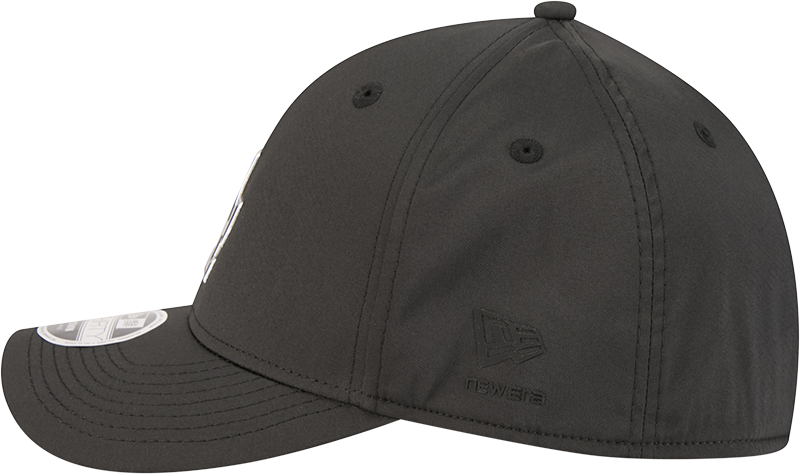 Los Angeles Dodgers New Era M-Crown 39Thirty Metallic Black Performance Flex Fit Hat Official Team Hat Sports Fan Cap Official NFL Team Hat Football