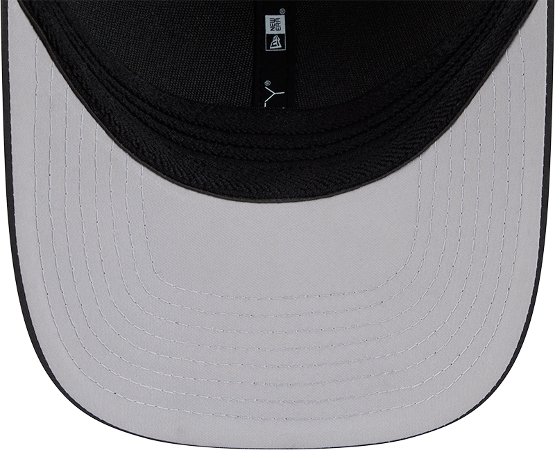 Chicago Cubs New Era M-Crown 39Thirty Metallic Black Performance Flex Fit Hat-Crawling Bear Official Team Hat Sports Fan Cap Official NFL Team Hat