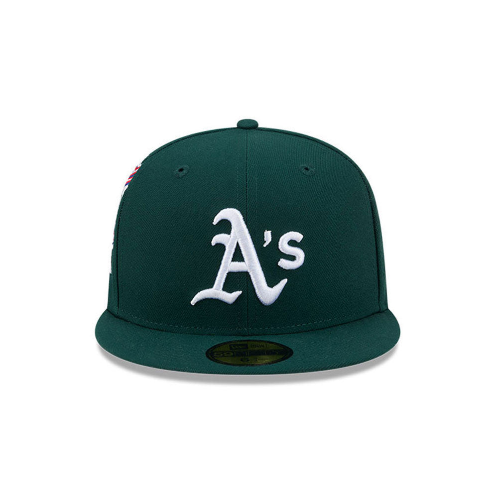 Oakland Athletics MLB Hidden Hit 59FIFTY Fitted New Era Official Team Hat Sports Fan Cap Official NFL Team Hat Football Fan Cap