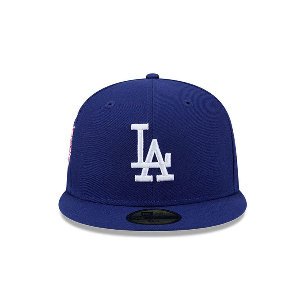 Los Angeles Dodgers MLB Hidden Hit 59FIFTY Fitted New Era Official Team Hat Sports Fan Cap Official NFL Team Hat Football Fan Cap
