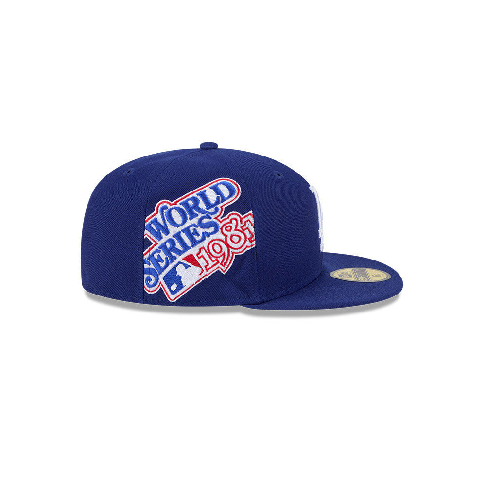 Los Angeles Dodgers MLB Hidden Hit 59FIFTY Fitted New Era Official Team Hat Sports Fan Cap Official NFL Team Hat Football Fan Cap